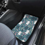 Cute Rabbit Pattern Front And Back Car Mats 181703 - YourCarButBetter