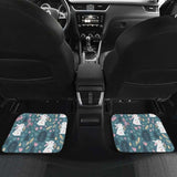 Cute Rabbit Pattern Front And Back Car Mats 181703 - YourCarButBetter