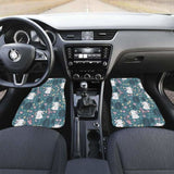 Cute Rabbit Pattern Front And Back Car Mats 181703 - YourCarButBetter