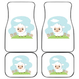 Cute Sheep For Sheep And Farm Lovers Car Floor Mats 212101 - YourCarButBetter