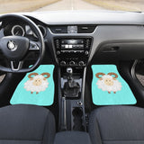 Cute Sheep In Happy Day Car Floor Mats 212101 - YourCarButBetter