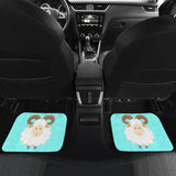 Cute Sheep In Happy Day Car Floor Mats 212101 - YourCarButBetter