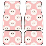 Cute Sheep Pattern Front And Back Car Mats 194013 - YourCarButBetter