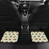 Cute Sloths For Lazy Day Moment Time Car Floor Mats 211001 - YourCarButBetter