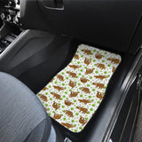 Cute Sloths For Lazy Day Moment Time Car Floor Mats 211001 - YourCarButBetter