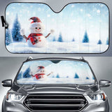 Cute Snowman Noel Sun Shade amazing best gift ideas 172609 - YourCarButBetter