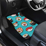 Cute Sushi Pattern Front And Back Car Mats 142711 - YourCarButBetter