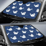 Cute White Baby Sea Lion Seal Pattern Car Auto Sun Shades 172609 - YourCarButBetter