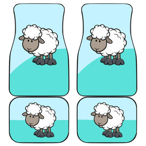 Cutest As A Sheep Car Floor Mats 212101 - YourCarButBetter