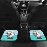 Cutest As A Sheep Car Floor Mats 212101 - YourCarButBetter