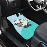 Cutest As A Sheep Car Floor Mats 212101 - YourCarButBetter