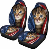 Cutest Kitty Pets Animals Car Seat Covers 112428 - YourCarButBetter