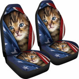 Cutest Kitty Pets Animals Car Seat Covers 112428 - YourCarButBetter