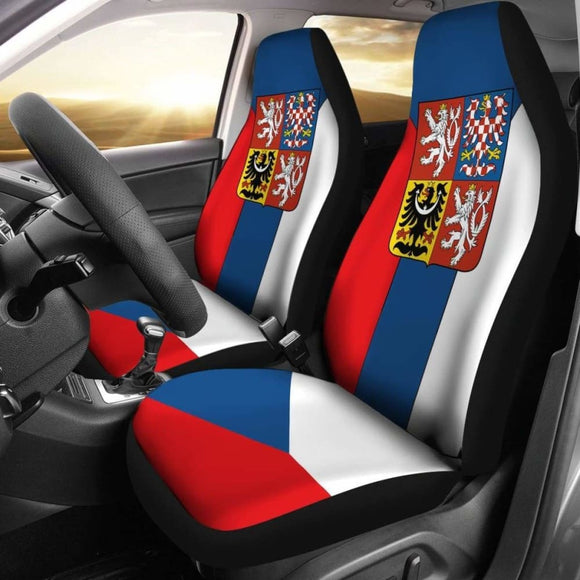 Czech Republic Coat Of Arms Car Seat Cover Amazing 105905 - YourCarButBetter