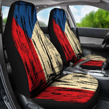 Czech Republic Grunge Flag Car Seat Cover 1 232125 - YourCarButBetter