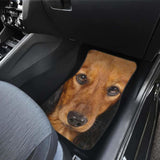 Dachshund Dog Car Floor Mats Funny Dog Face 092813 - YourCarButBetter