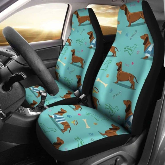 Dachshund Dogs Car Seat Covers 092813 - YourCarButBetter