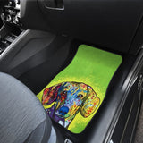 Dachshund Front And Back Car Mats 184610 - YourCarButBetter