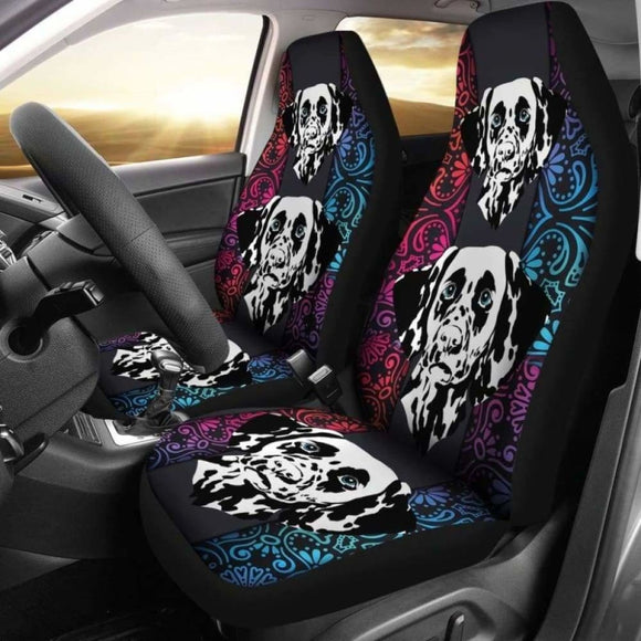 Dalmatian Car Seat Covers 09 154230 - YourCarButBetter