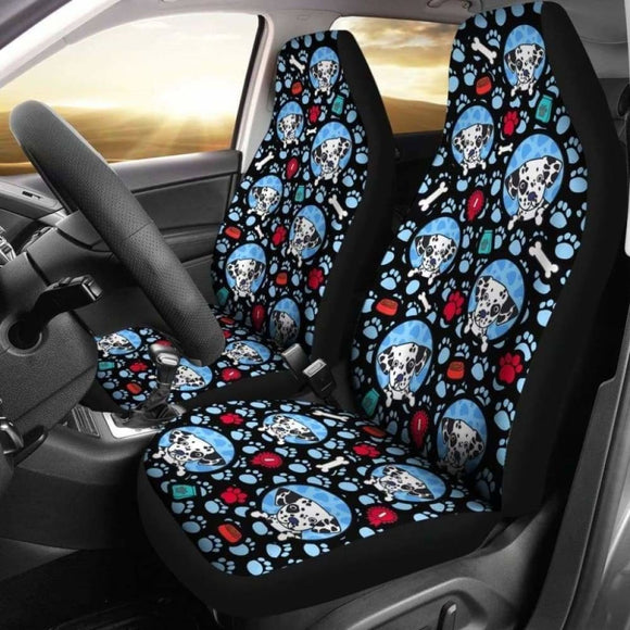 Dalmatian Car Seat Covers 23 154230 - YourCarButBetter