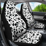 Dalmatian Dog Print Car Seat Covers Firefighter Fireman 154230 - YourCarButBetter