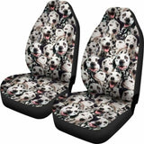 Dalmatian Full Face Car Seat Covers 154230 - YourCarButBetter