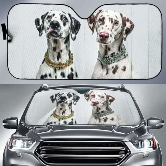 Dalmatian Sun Shades 104020 - YourCarButBetter