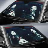 Dalmatians Driving Car Sun Shades 104020 - YourCarButBetter