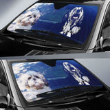 Dalmatians Driving Funny Car Sun Shades 104020 - YourCarButBetter