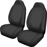 Dark Dragon Skin Scale Car Seat Covers 212703 - YourCarButBetter