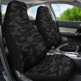 Dark Grey Camouflage Car Seat Covers 112608 - YourCarButBetter