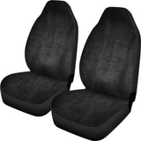 Dark Grey Grunge Car Seat Covers 232125 - YourCarButBetter