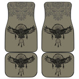 Dark Owl Dreamcatcher Native American Car Floor Mats 210301 - YourCarButBetter