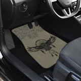 Dark Owl Dreamcatcher Native American Car Floor Mats 210301 - YourCarButBetter
