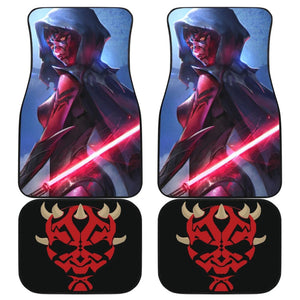 Darth Maul Star Wars Lightsaber Car Floor Mats 094201 - YourCarButBetter