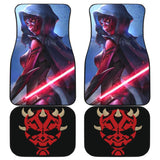 Darth Maul Star Wars Lightsaber Car Floor Mats 094201 - YourCarButBetter