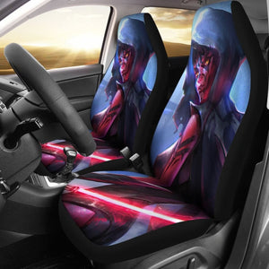 Darth Maul Star Wars Lightsaber Car Seat Covers 094201 - YourCarButBetter