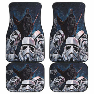 Darth Vader And Stormtroopers Stars War Front And Car Floor Mats 094201 - YourCarButBetter