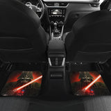 Darth Vader Star Wars in red theme Car Floor Mats 094201 - YourCarButBetter