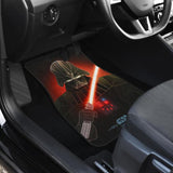 Darth Vader Star Wars in red theme Car Floor Mats 094201 - YourCarButBetter