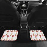 Daruma Japanese Wooden Doll Front And Back Car Mats 094201 - YourCarButBetter