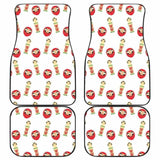 Daruma Japanese Wooden Doll Front And Back Car Mats 094201 - YourCarButBetter