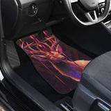 Deer Art Design Car Floor Mats Animals Fantasy 211902 - YourCarButBetter