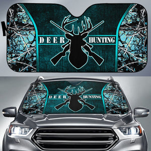 Deer Hunting Muddy Girl Serenity Car Auto Sun Shades Custom 2 210401 - YourCarButBetter