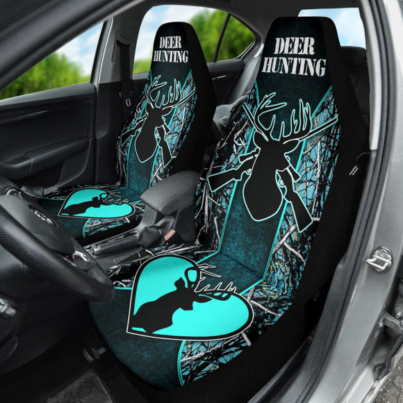 Deer Hunting Muddy Girl Serenity Car Seat Covers Custom 2 210401 - YourCarButBetter