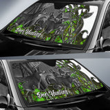Deer Hunting Muddy Girl Toxic Car Auto Sun Shades Custom 1 210501 - YourCarButBetter