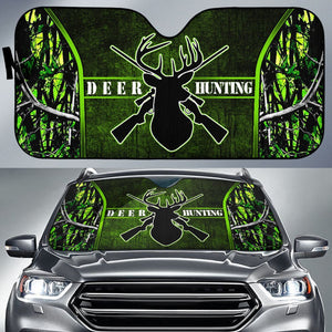 Deer Hunting Muddy Girl Toxic Car Auto Sun Shades Custom 2 210501 - YourCarButBetter