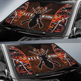 Deer Hunting Muddy Girl Wildfire Car Auto Sun Shades Custom 2 210501 - YourCarButBetter