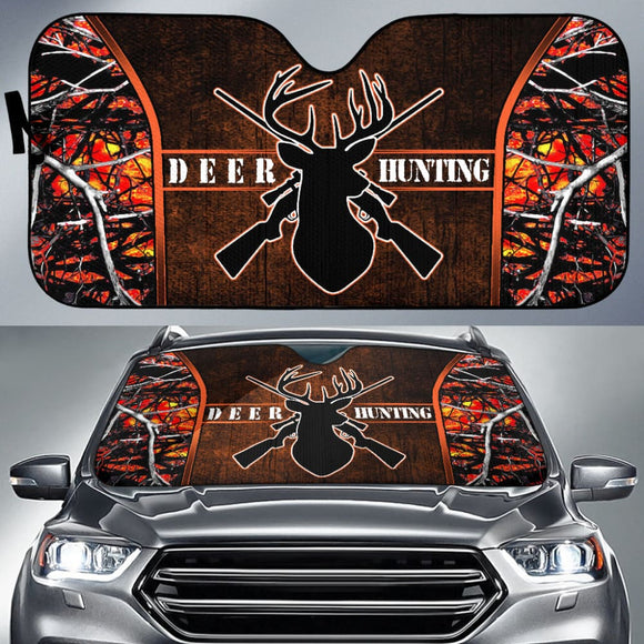Deer Hunting Muddy Girl Wildfire Car Auto Sun Shades Custom 2 210501 - YourCarButBetter
