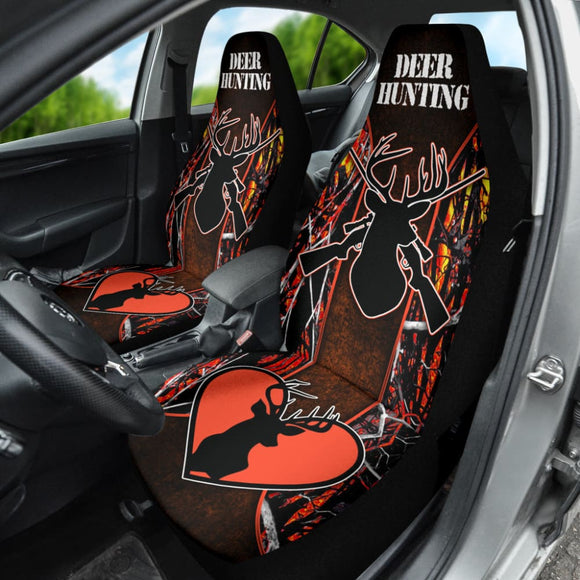 Deer Hunting Muddy Girl Wildfire Car Seat Covers Custom 2 210501 - YourCarButBetter
